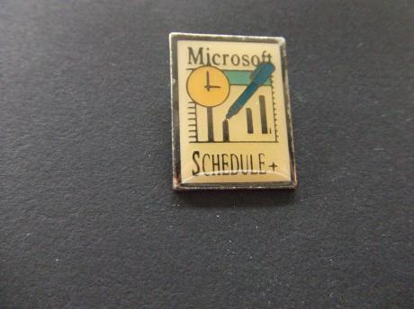 Microsoft schedule informatiebeheerprogramma ,Microsoft